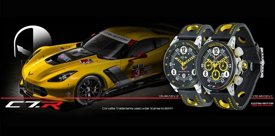 B.R.M CHRONOGRAPHES x CORVETTE RACING