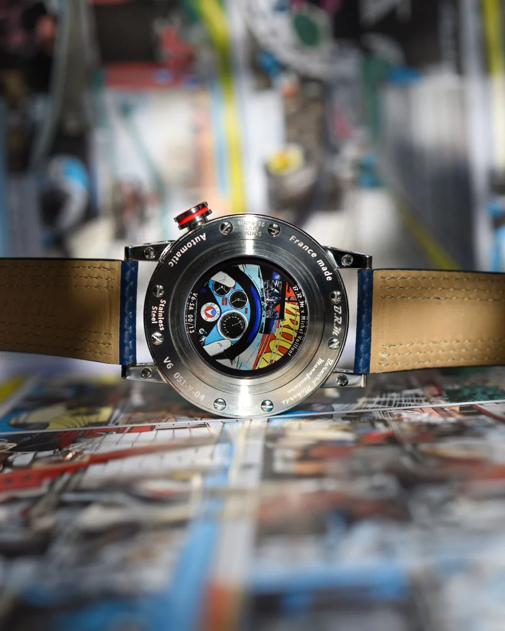 B.R.M CHRONOGRAPHES وMICHEL VAILLANT ينسجان روابط جديدة