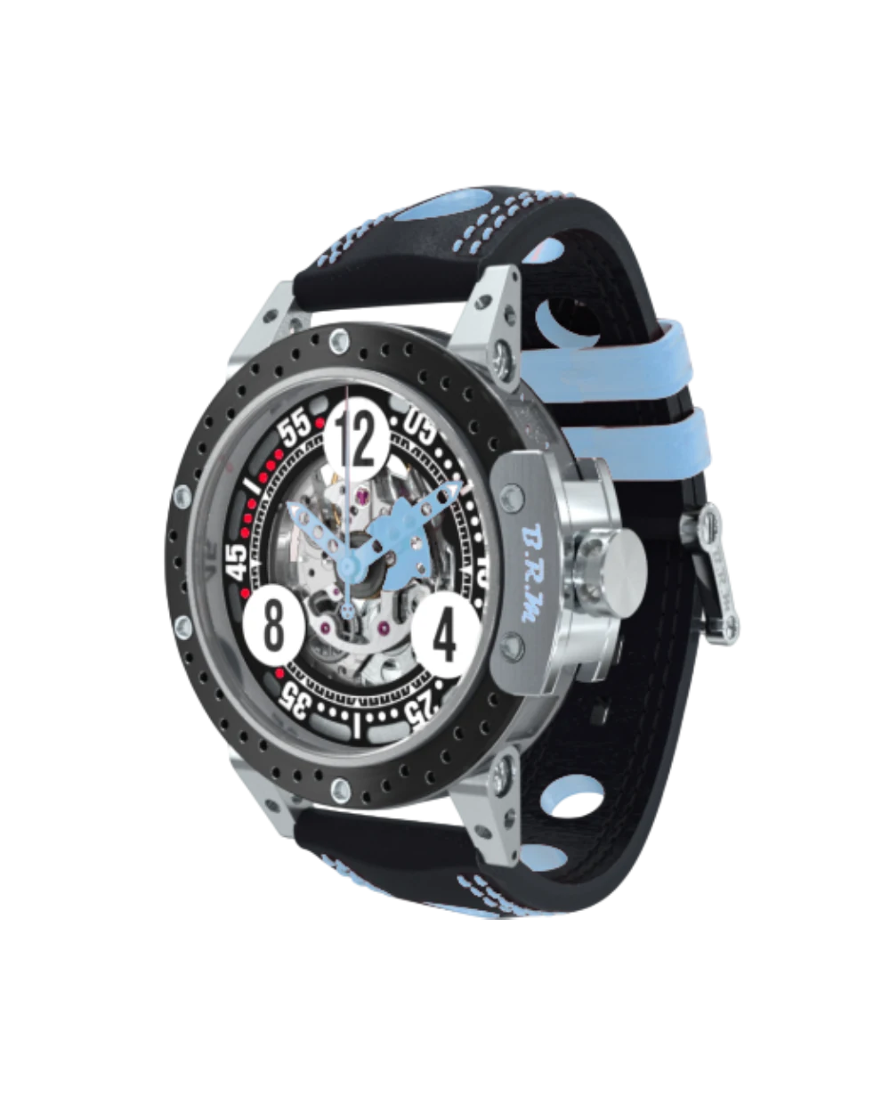 DDF6-46 Squelette Bleu Ciel