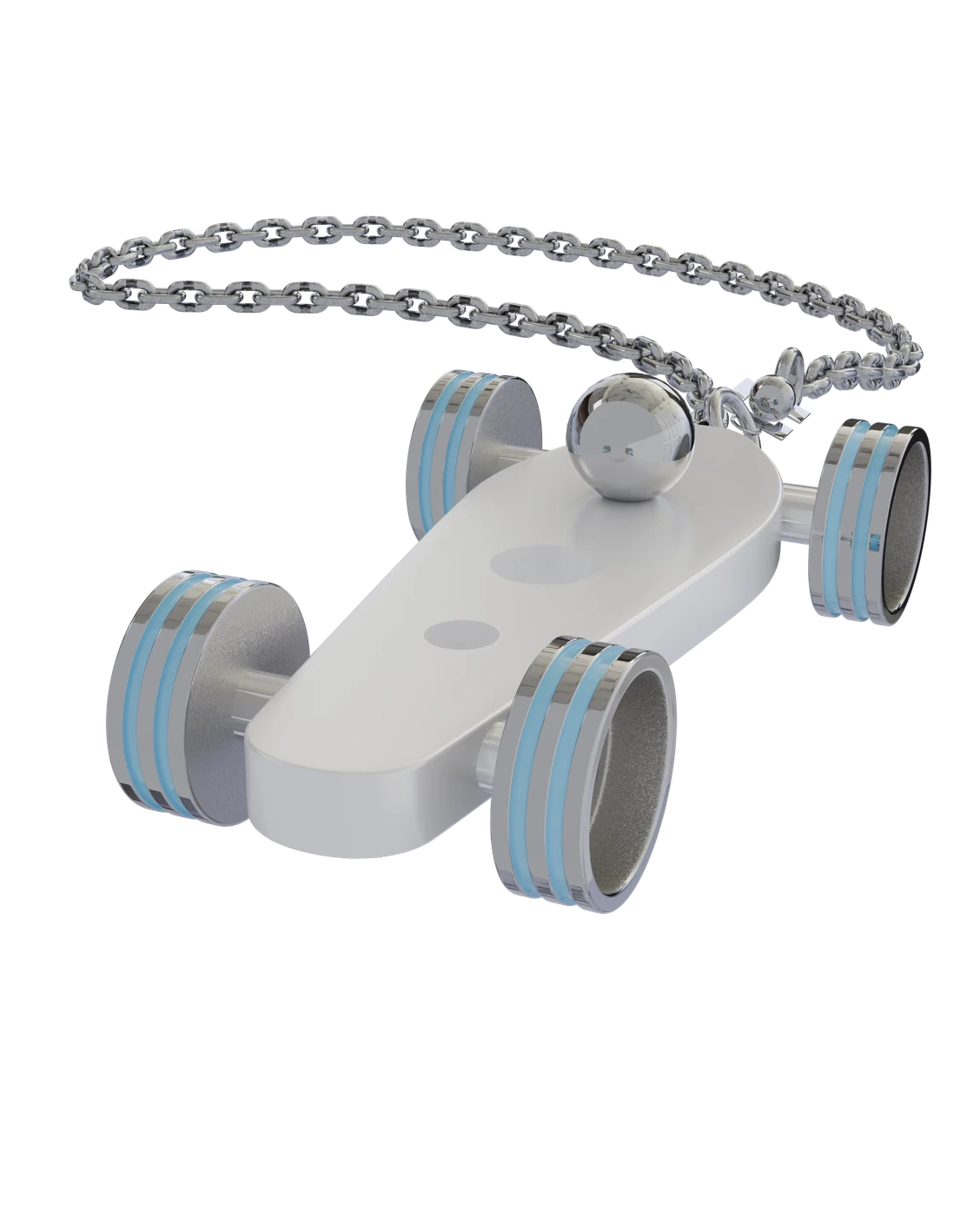 Llavero Bolides blanc — vista 2