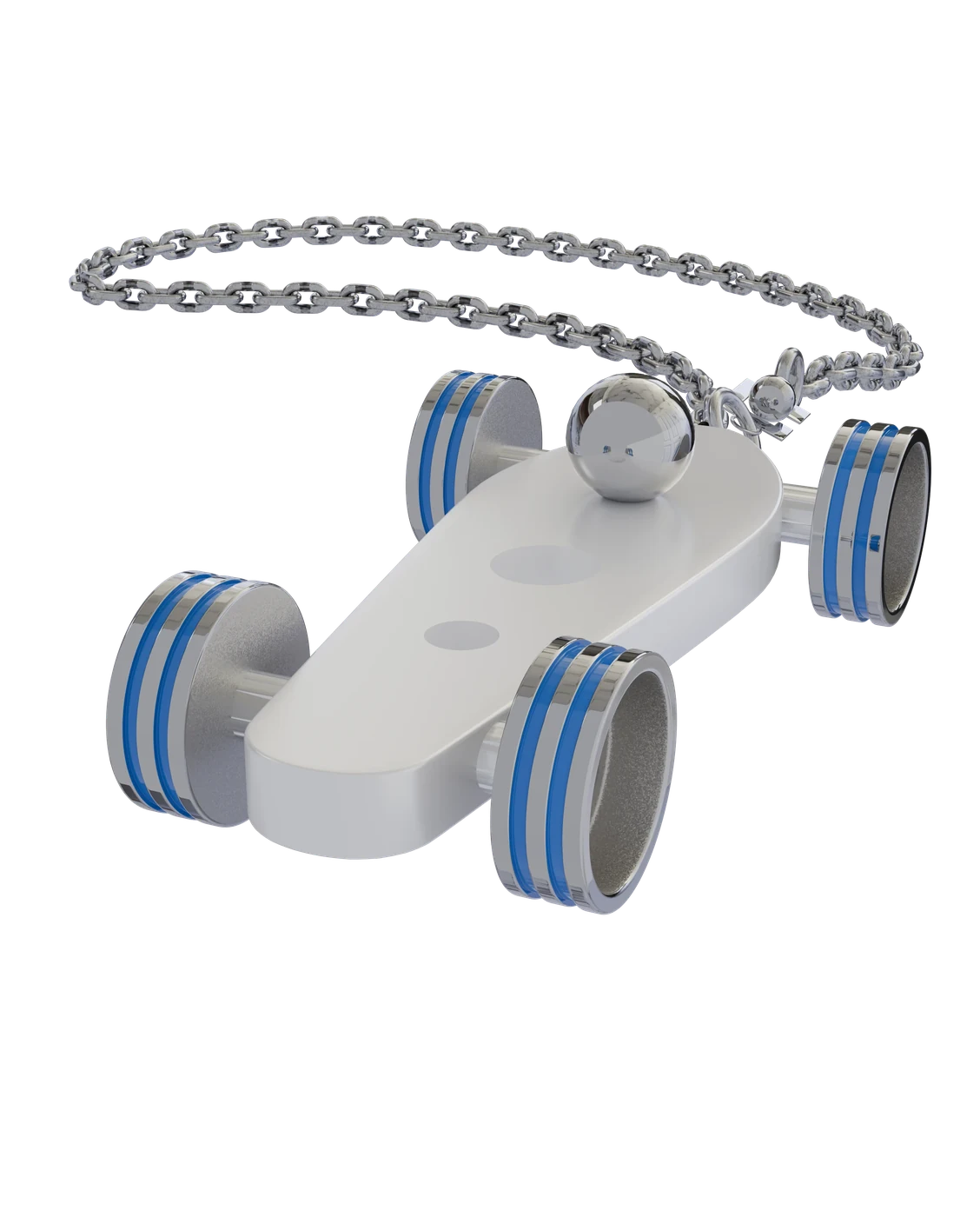Llavero Bolides blanc — vista 3