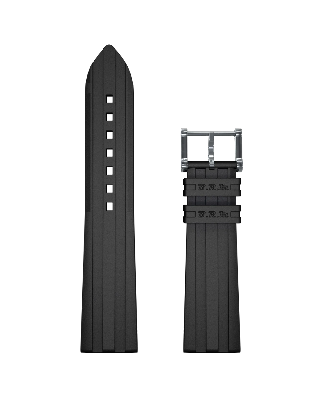 Bracelet caoutchouc noir