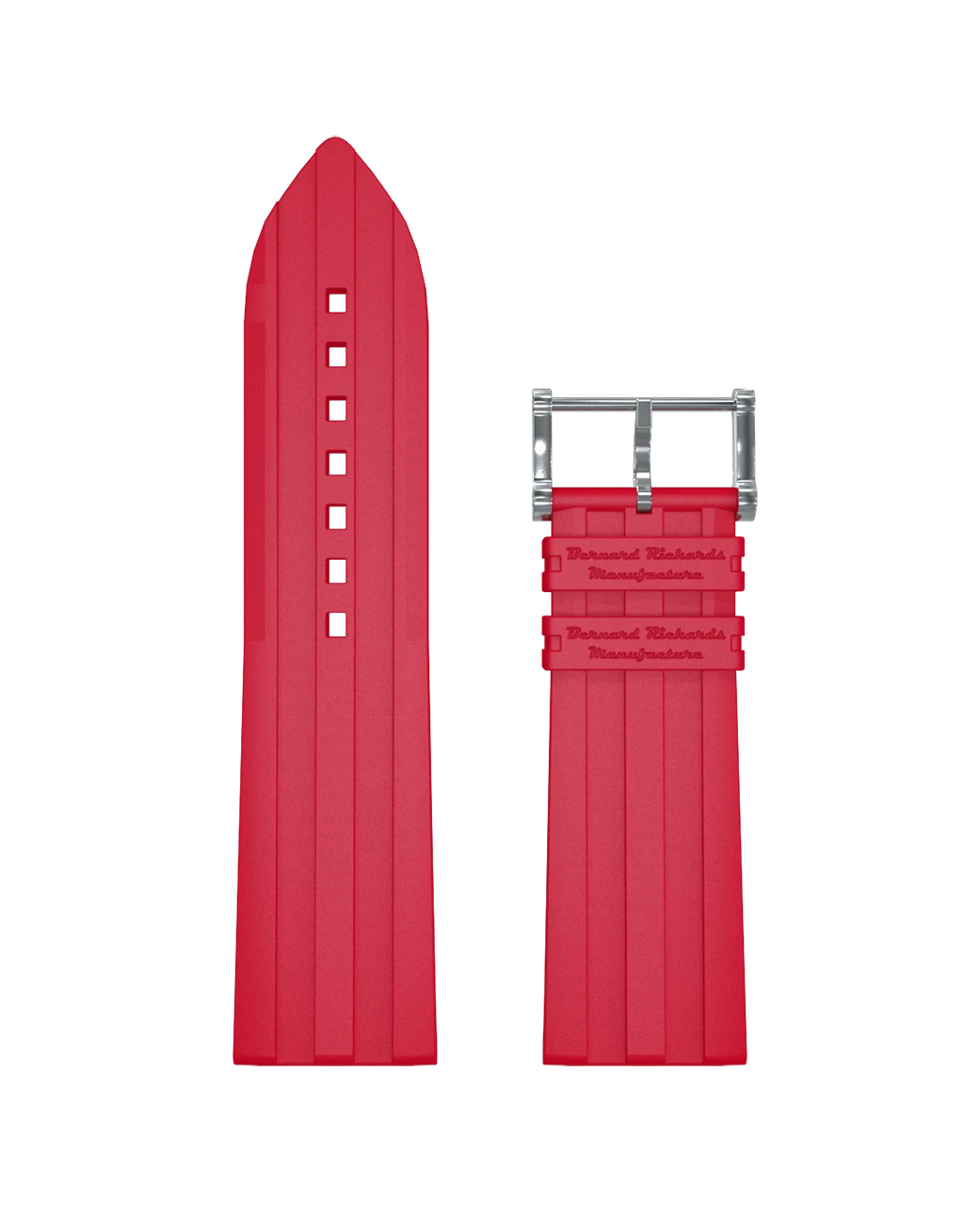 Bracelet caoutchouc rouge