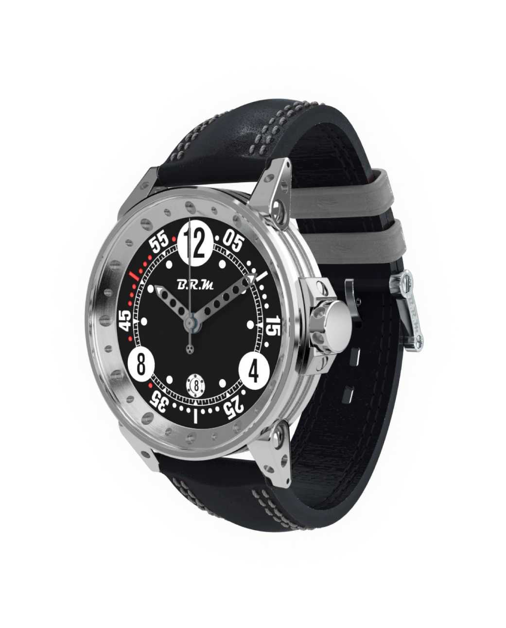 V6-44 Boitier Poli Gris