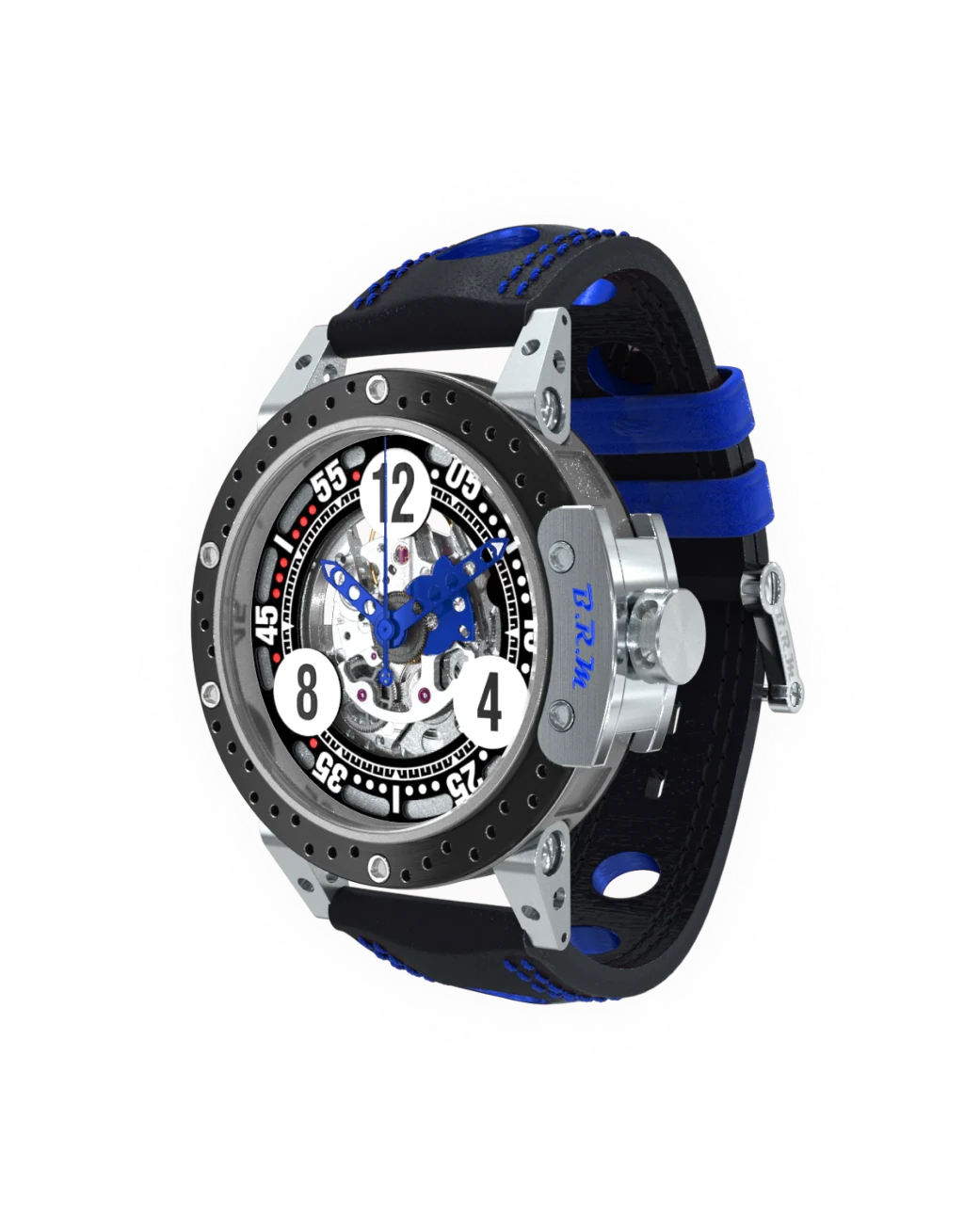 DDF6-46 Skelettwerk Dunkelblau
