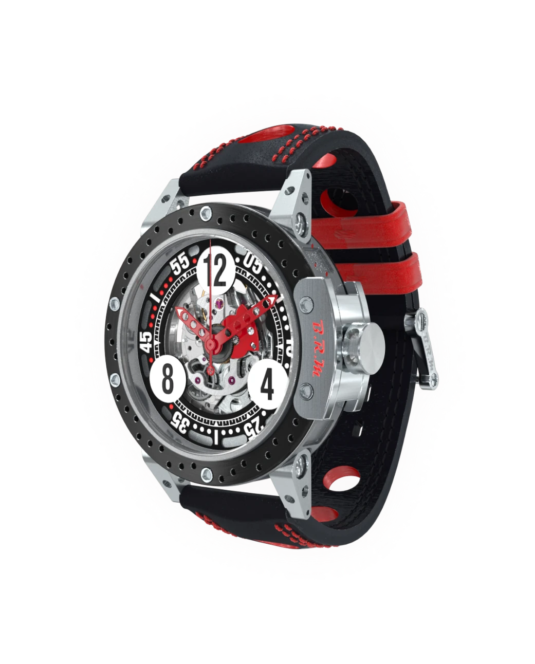 DDF6-46 Skelettiert Rot