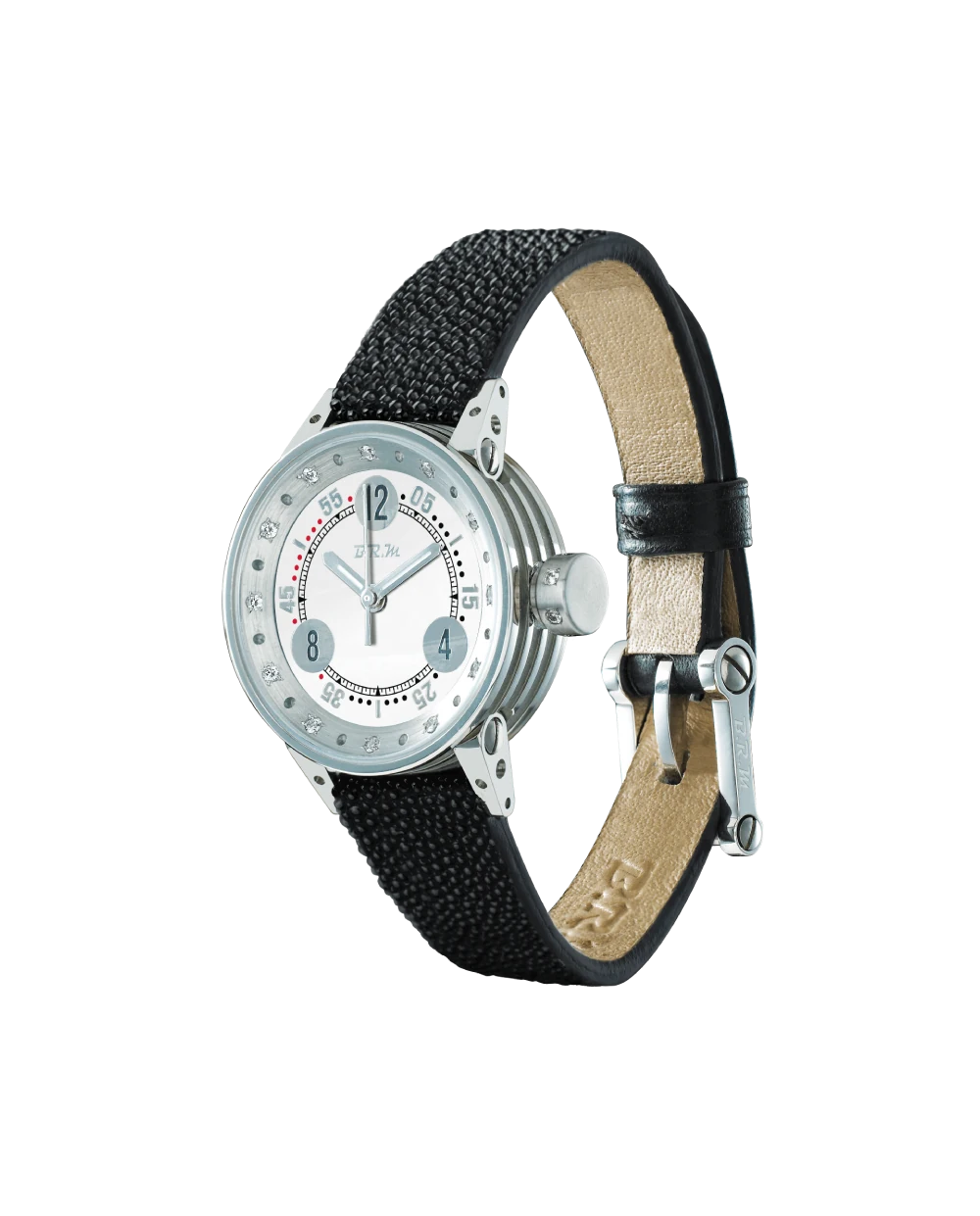 V5-25 Cadran Blanc et Diamants