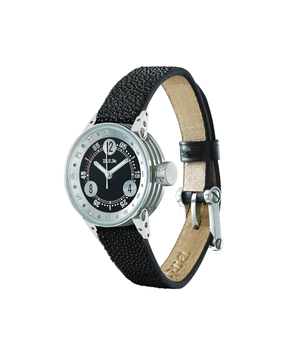 V5-25 Cadran Noir et Diamants