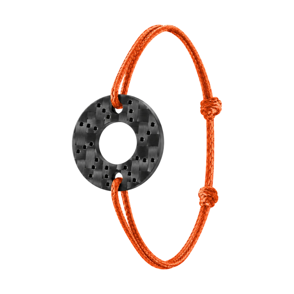 Bracciale Brake in carbonio — arancione