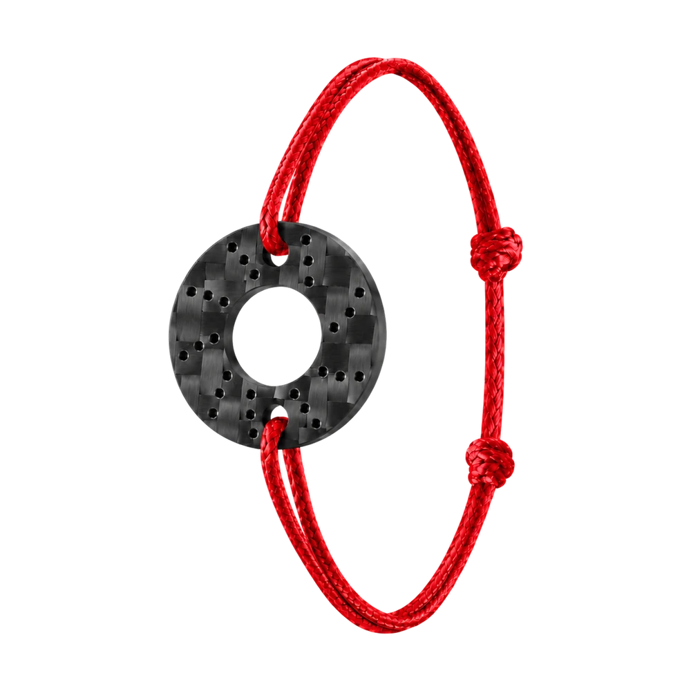 Bracciale Brake in carbonio — rosso