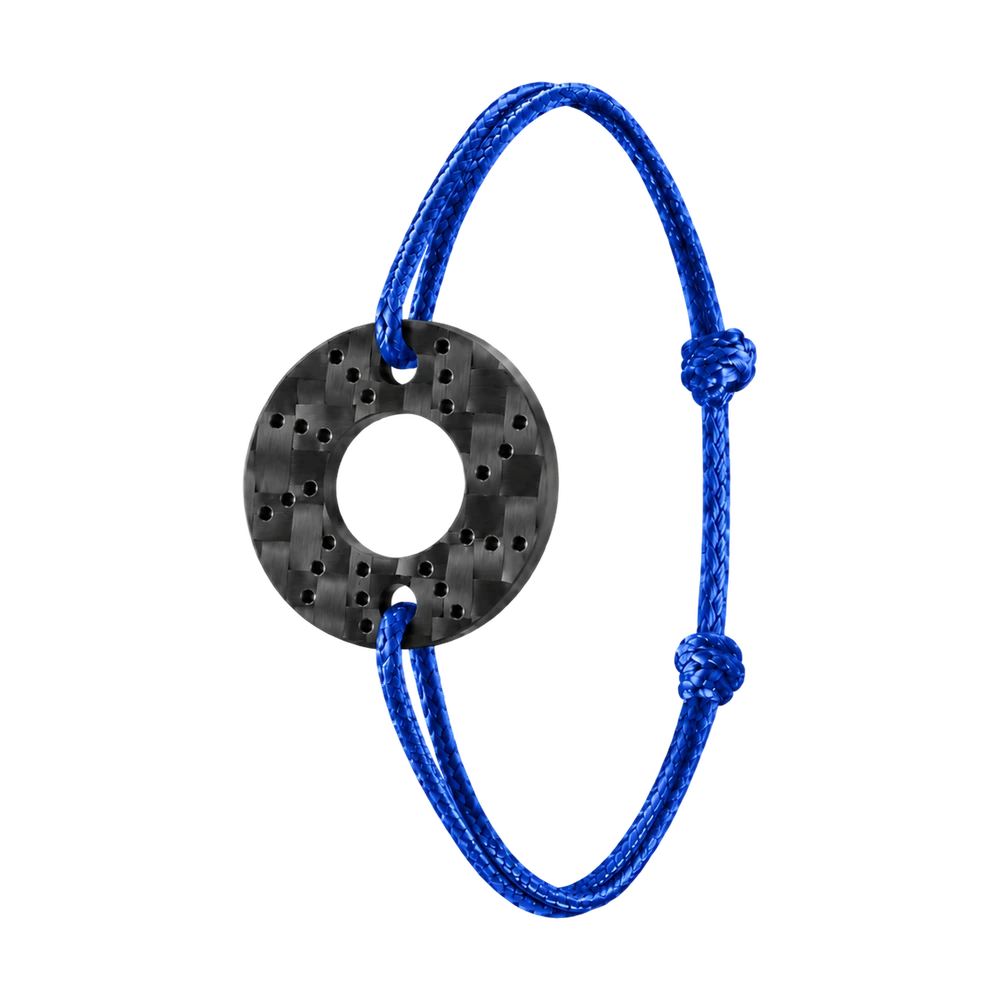 Bracciale Brake in carbonio — blu royal