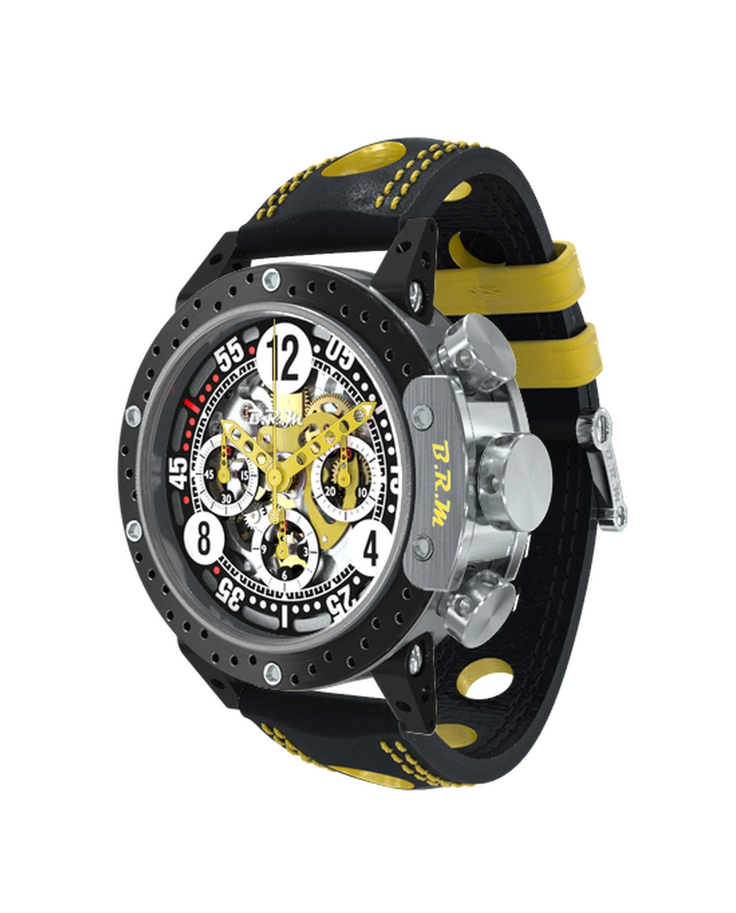 DDF12-46 Squelette Jaune